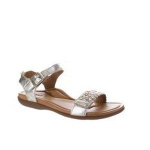 Aetrex Lucy Woven Quarter Strap Sandals
